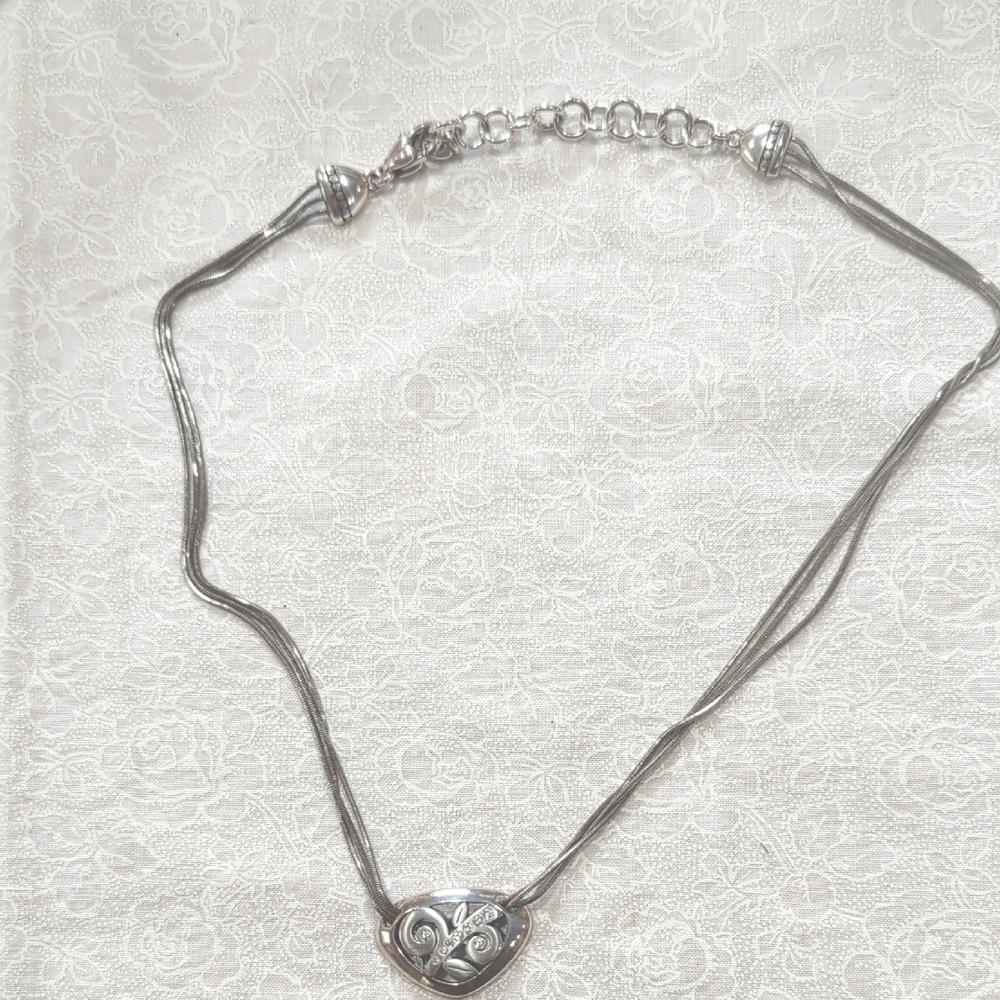 Brighton Silver Pendant Necklace